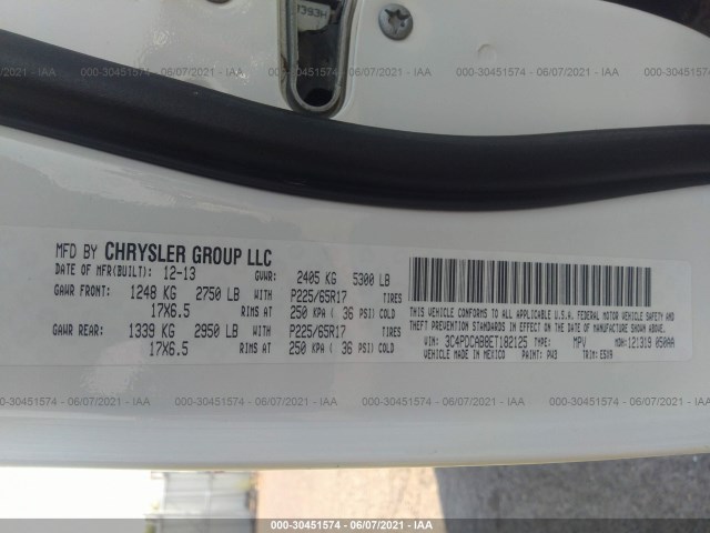 Photo 8 VIN: 3C4PDCAB8ET182125 - DODGE JOURNEY 