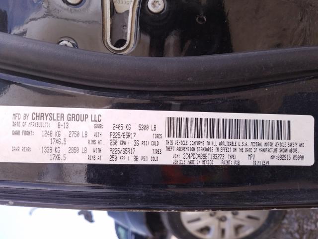 Photo 9 VIN: 3C4PDCAB9ET133273 - DODGE JOURNEY SE 