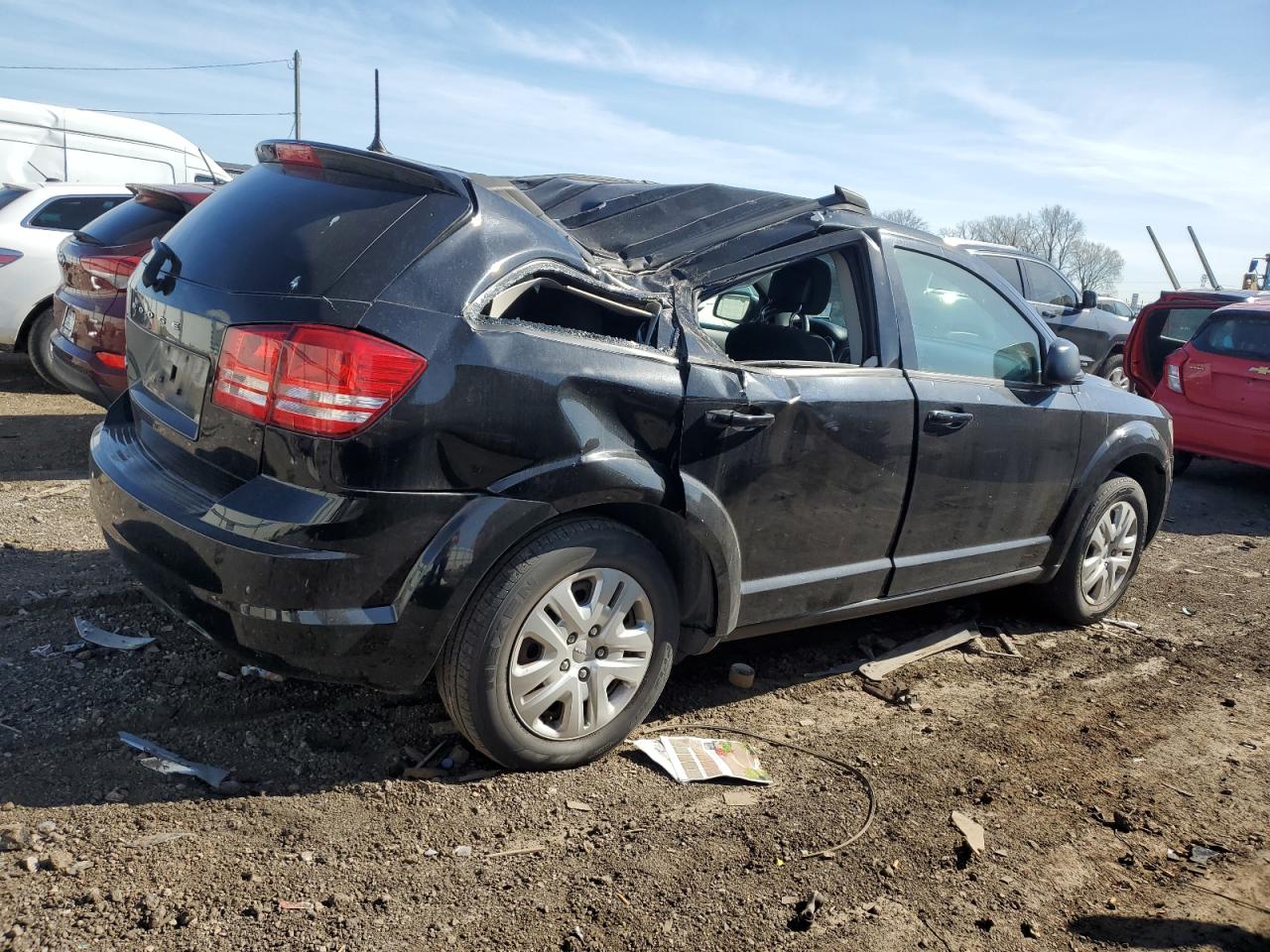 Photo 2 VIN: 3C4PDCAB9JT182919 - DODGE JOURNEY 