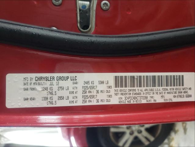 Photo 9 VIN: 3C4PDCABXCT372280 - DODGE JOURNEY SE 