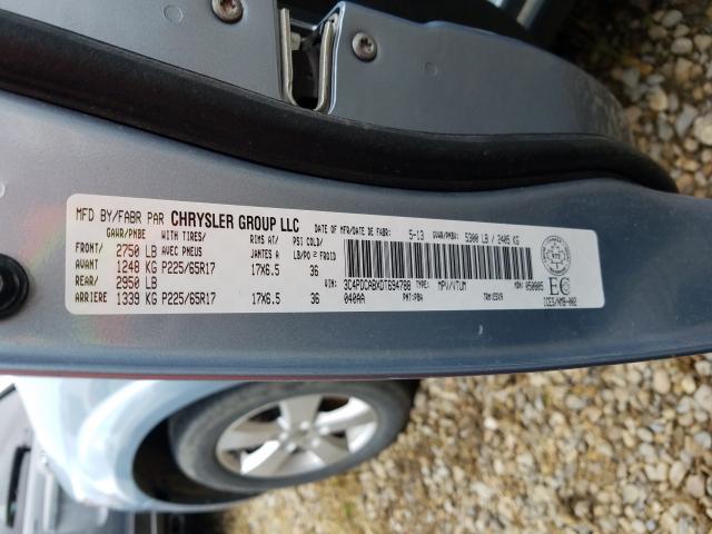 Photo 9 VIN: 3C4PDCABXDT694788 - DODGE JOURNEY SE 