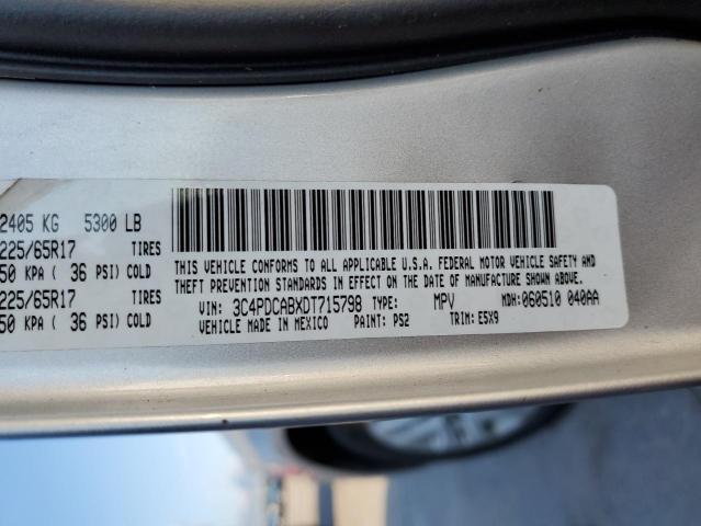 Photo 9 VIN: 3C4PDCABXDT715798 - DODGE JOURNEY SE 