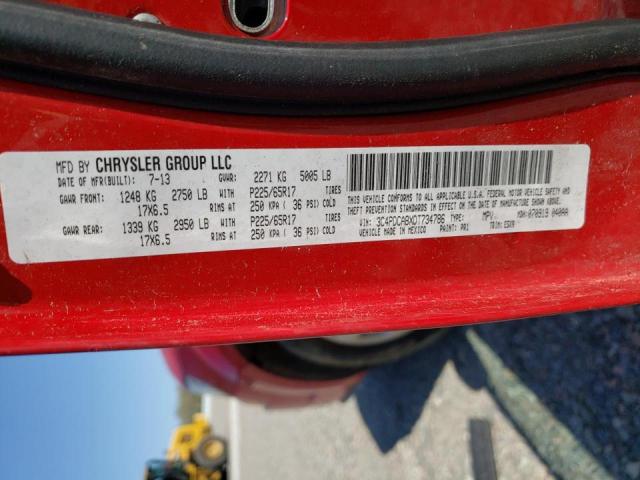 Photo 9 VIN: 3C4PDCABXDT734786 - DODGE JOURNEY SE 