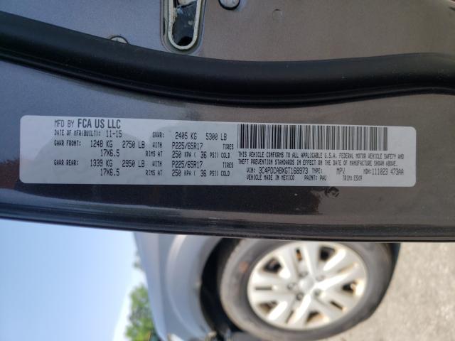 Photo 9 VIN: 3C4PDCABXGT168973 - DODGE JOURNEY SE 