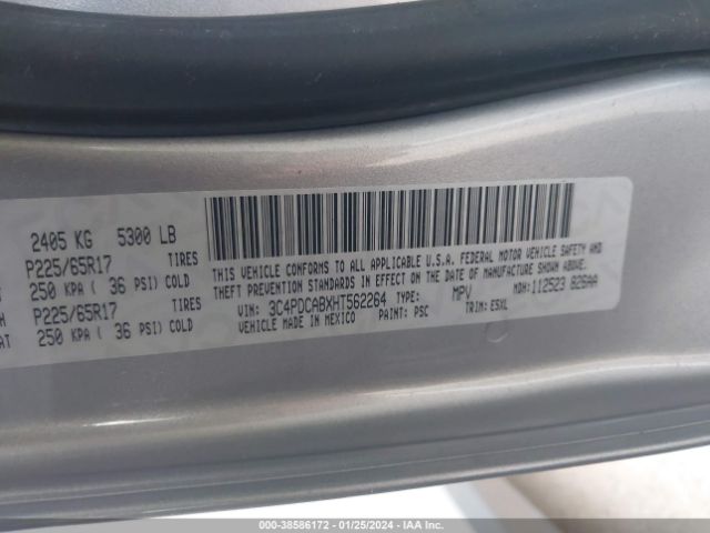 Photo 8 VIN: 3C4PDCABXHT562264 - DODGE JOURNEY 