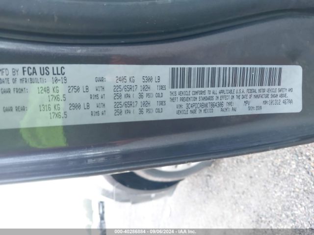 Photo 8 VIN: 3C4PDCABXKT864306 - DODGE JOURNEY 