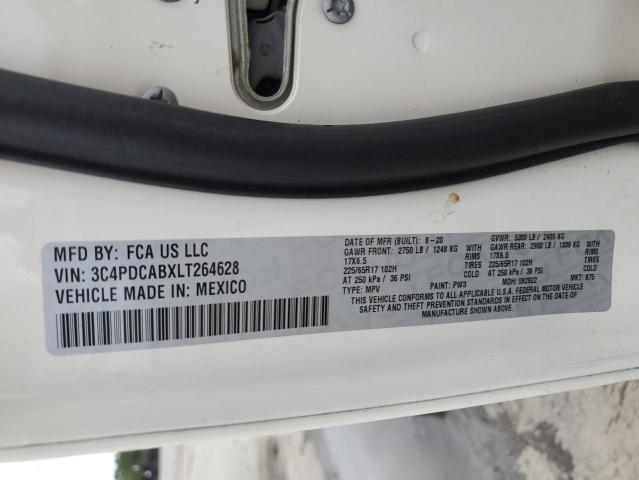 Photo 12 VIN: 3C4PDCABXLT264628 - DODGE JOURNEY SE 