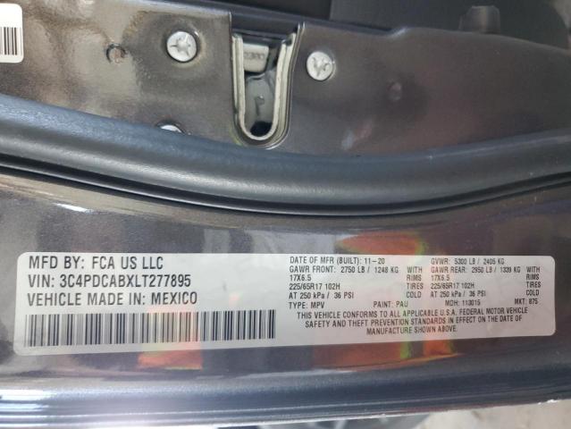 Photo 12 VIN: 3C4PDCABXLT277895 - DODGE JOURNEY SE 