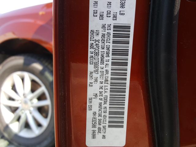 Photo 9 VIN: 3C4PDCBB1DT668787 - DODGE JOURNEY SX 