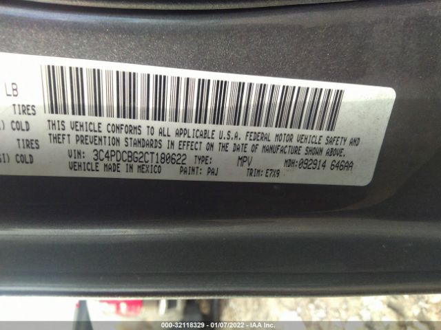 Photo 8 VIN: 3C4PDCBG2CT180622 - DODGE JOURNEY 