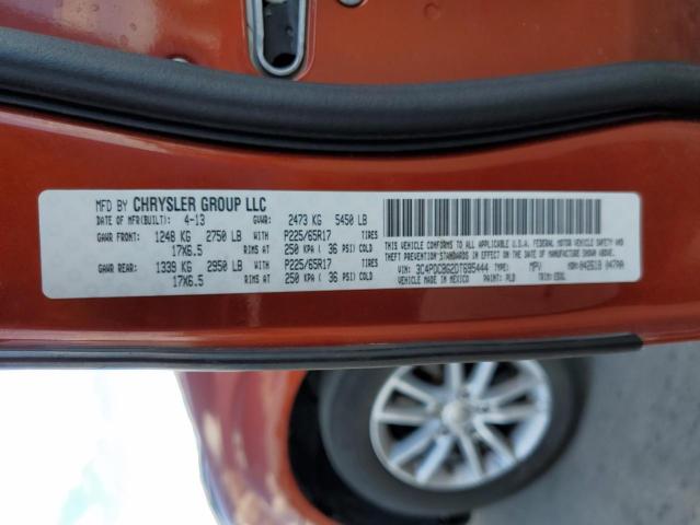 Photo 9 VIN: 3C4PDCBG2DT695444 - DODGE JOURNEY SX 