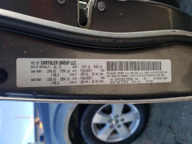 Photo 13 VIN: 3C4PDCBG3CT395782 - DODGE JOURNEY SX 