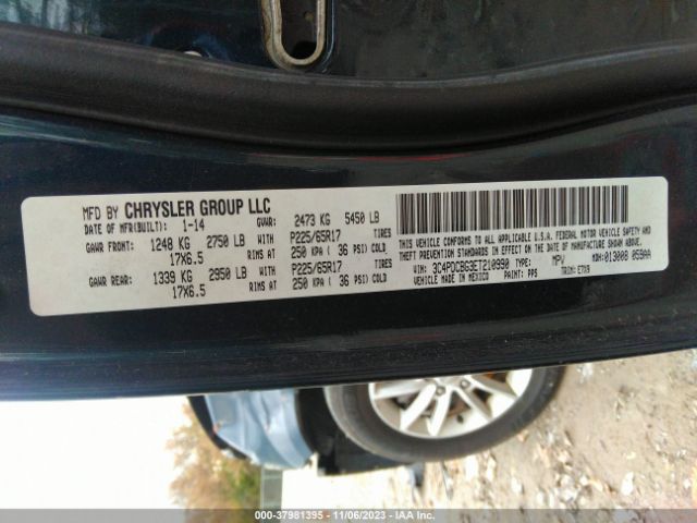 Photo 8 VIN: 3C4PDCBG3ET210990 - DODGE JOURNEY 