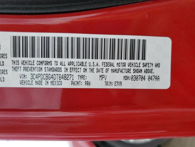 Photo 12 VIN: 3C4PDCBG4DT648271 - DODGE JOURNEY 