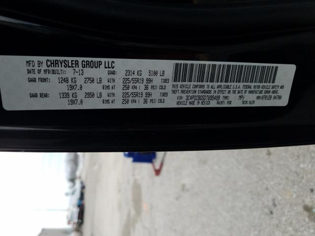 Photo 9 VIN: 3C4PDCBG5DT695499 - DODGE JOURNEY SX 