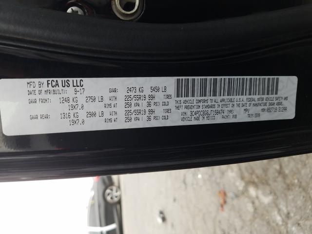 Photo 9 VIN: 3C4PDCBG6JT158474 - DODGE JOURNEY 