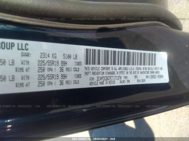 Photo 8 VIN: 3C4PDCBG7ET171370 - DODGE JOURNEY 