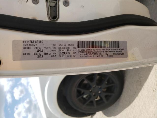 Photo 9 VIN: 3C4PDCBG7HT598858 - DODGE JOURNEY SX 