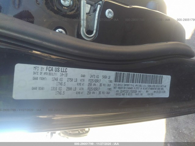 Photo 8 VIN: 3C4PDCBG7JT525530 - DODGE JOURNEY 