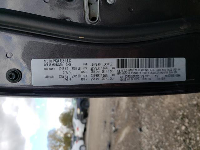 Photo 9 VIN: 3C4PDCBG7KT731576 - DODGE JOURNEY SE 