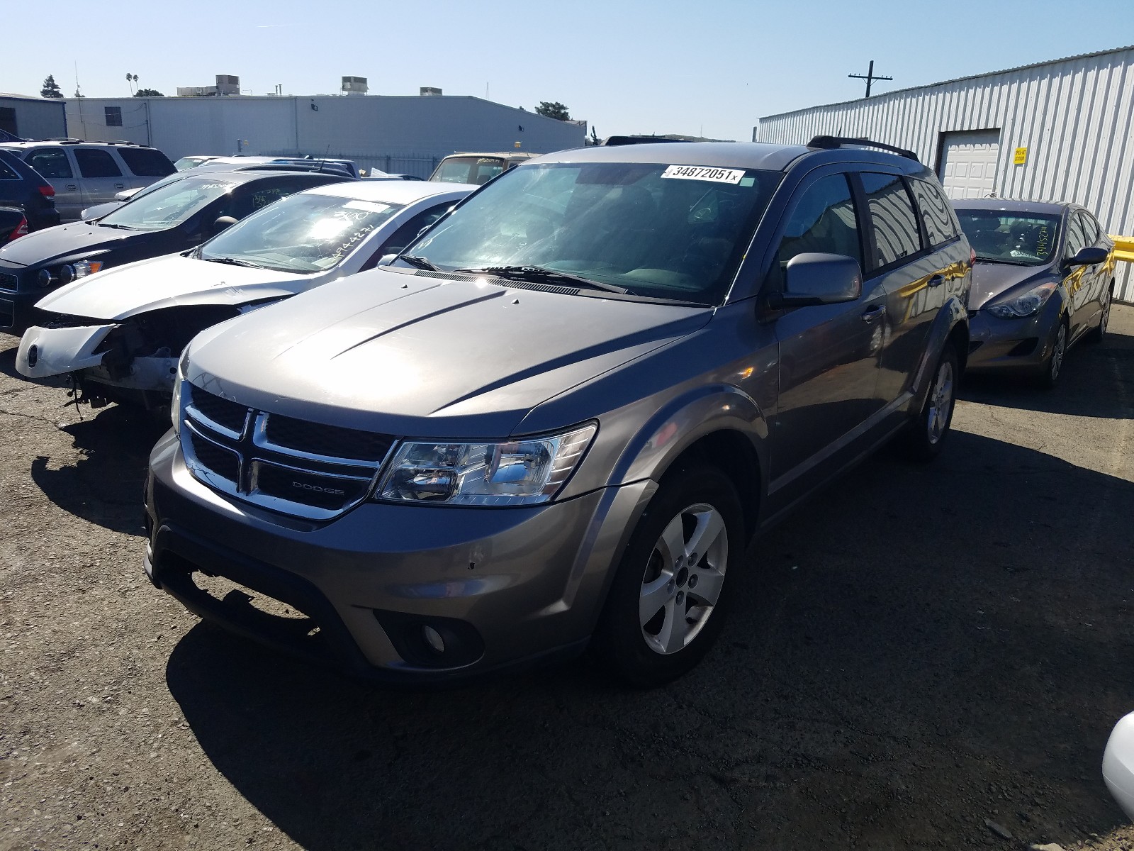 Photo 1 VIN: 3C4PDCBGXCT245846 - DODGE JOURNEY SX 