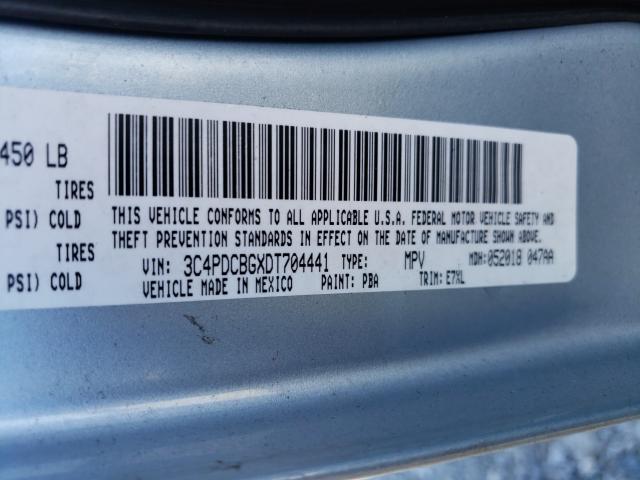 Photo 9 VIN: 3C4PDCBGXDT704441 - DODGE JOURNEY SX 