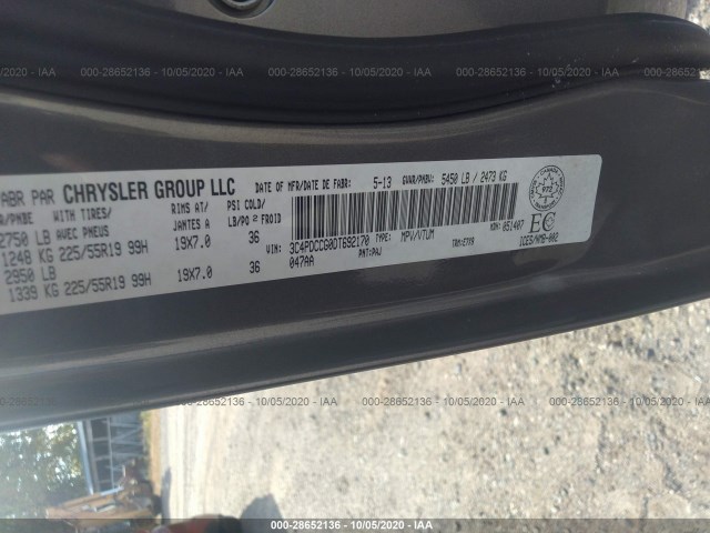 Photo 8 VIN: 3C4PDCCG0DT692170 - DODGE JOURNEY 