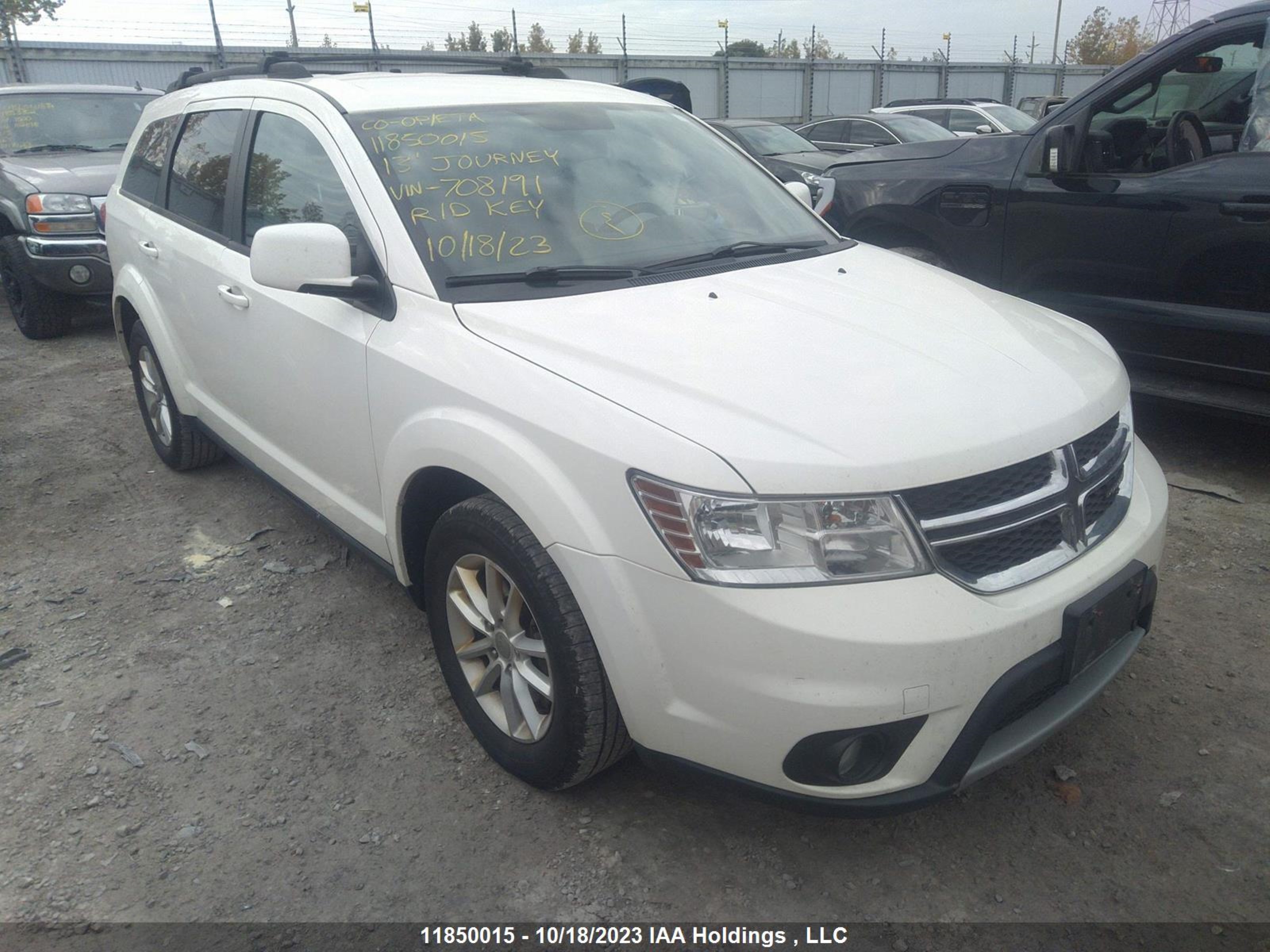 Photo 0 VIN: 3C4PDCCG2DT708191 - DODGE JOURNEY 