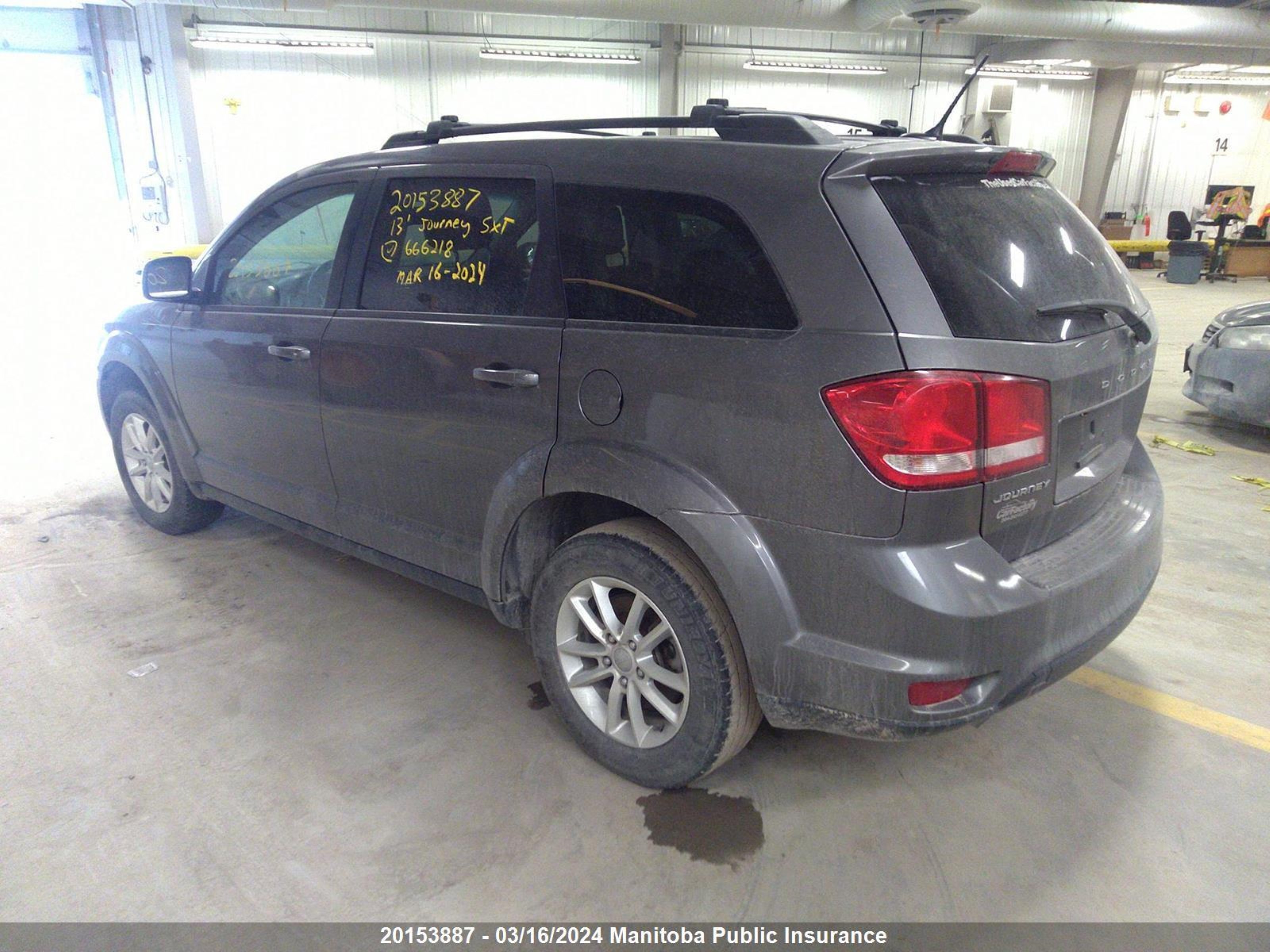 Photo 2 VIN: 3C4PDCCG4DT666218 - DODGE JOURNEY 