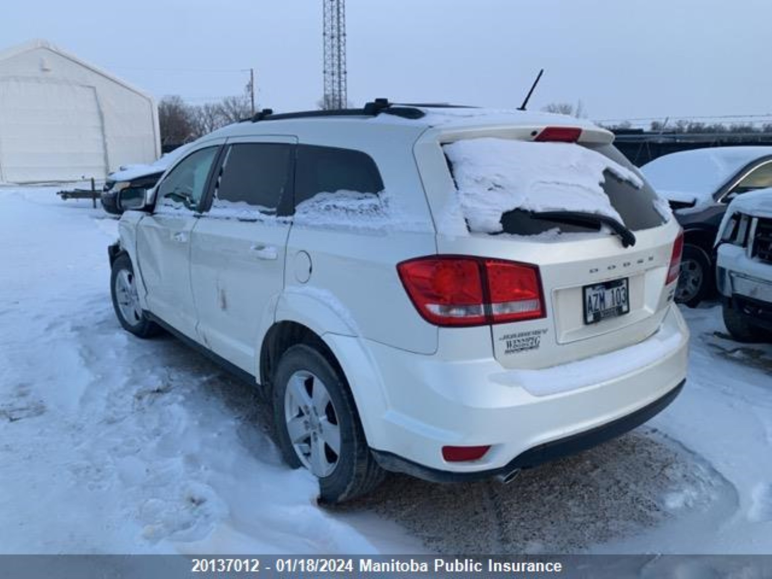 Photo 2 VIN: 3C4PDCCG5CT355329 - DODGE JOURNEY 