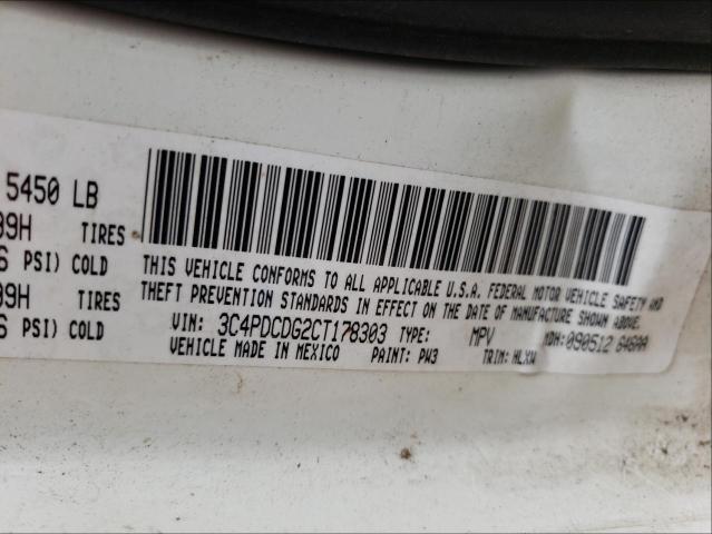 Photo 9 VIN: 3C4PDCDG2CT178303 - DODGE JOURNEY CR 