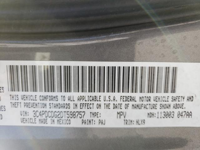 Photo 9 VIN: 3C4PDCDG2DT598757 - DODGE JOURNEY CR 