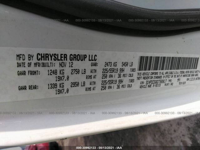 Photo 8 VIN: 3C4PDCDG6DT569617 - DODGE JOURNEY 