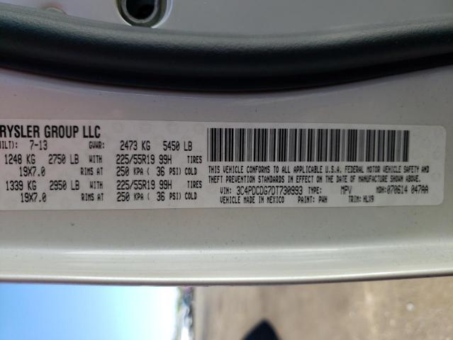 Photo 12 VIN: 3C4PDCDG7DT730993 - DODGE JOURNEY CR 