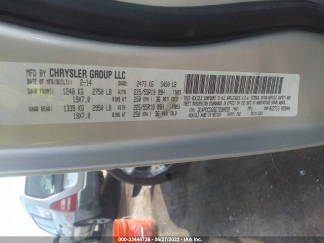 Photo 8 VIN: 3C4PDCDG8ET230858 - DODGE JOURNEY 