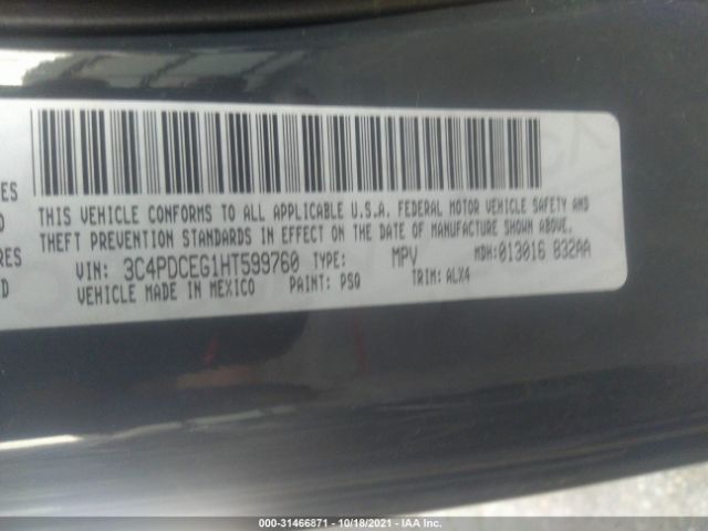 Photo 8 VIN: 3C4PDCEG1HT599760 - DODGE JOURNEY 