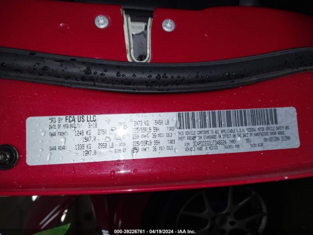 Photo 8 VIN: 3C4PDCEG3JT346624 - DODGE JOURNEY 