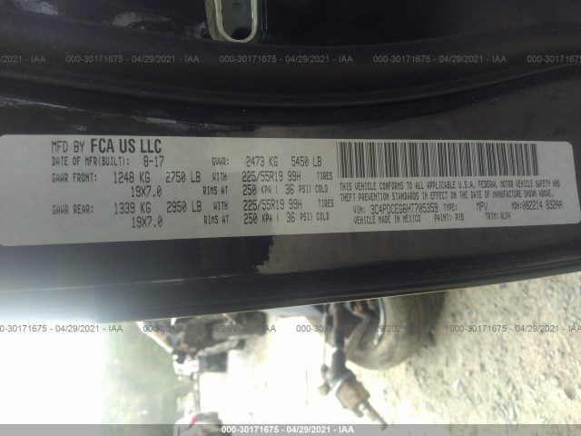 Photo 8 VIN: 3C4PDCEG6HT705359 - DODGE JOURNEY 