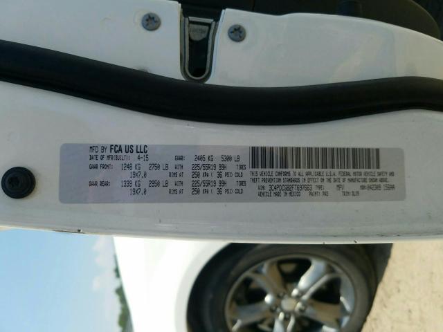 Photo 9 VIN: 3C4PDCGB2FT697663 - DODGE JOURNEY 