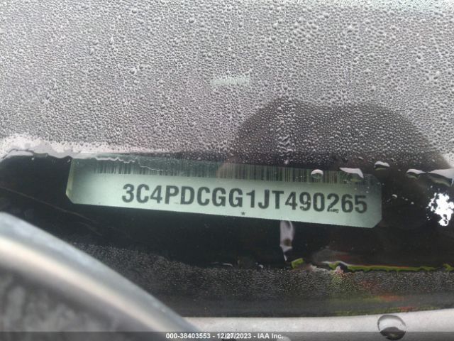 Photo 8 VIN: 3C4PDCGG1JT490265 - DODGE JOURNEY 