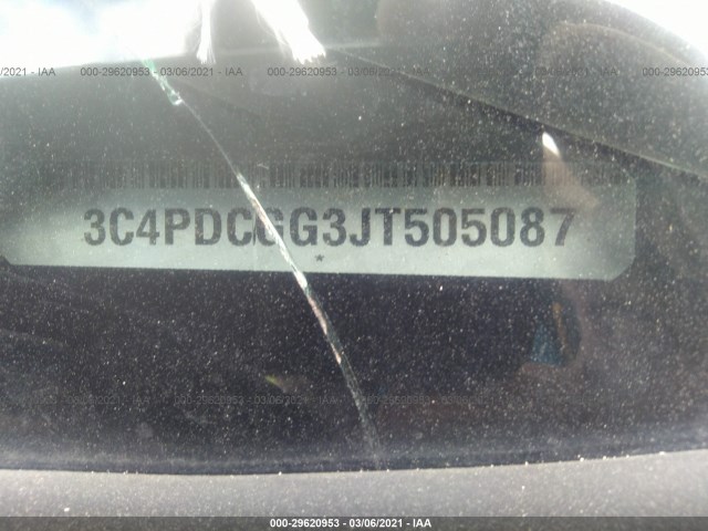 Photo 8 VIN: 3C4PDCGG3JT505087 - DODGE JOURNEY 