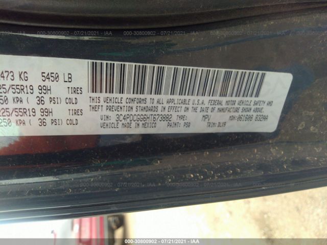 Photo 8 VIN: 3C4PDCGG6HT673882 - DODGE JOURNEY 