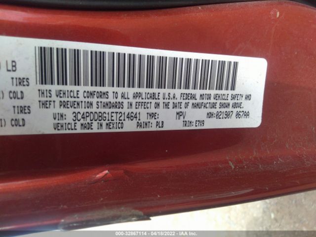 Photo 8 VIN: 3C4PDDBG1ET214641 - DODGE JOURNEY 