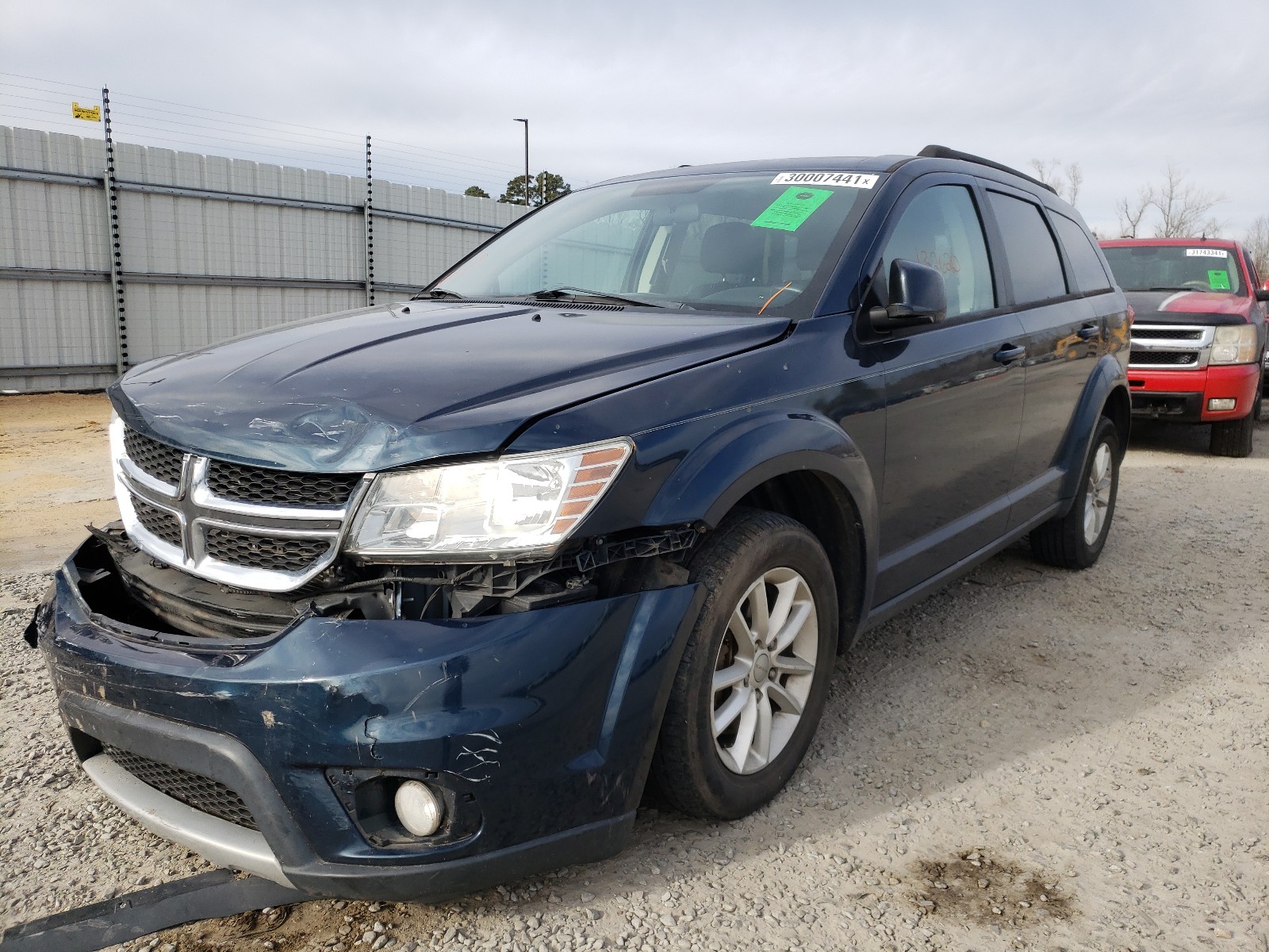 Photo 1 VIN: 3C4PDDBG7FT693133 - DODGE JOURNEY SX 