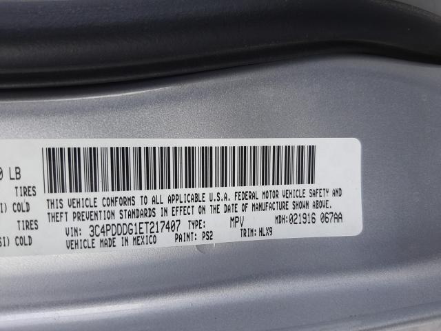 Photo 9 VIN: 3C4PDDDG1ET217407 - DODGE JOURNEY 