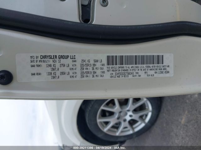 Photo 8 VIN: 3C4PDDDG5DT566343 - DODGE JOURNEY 