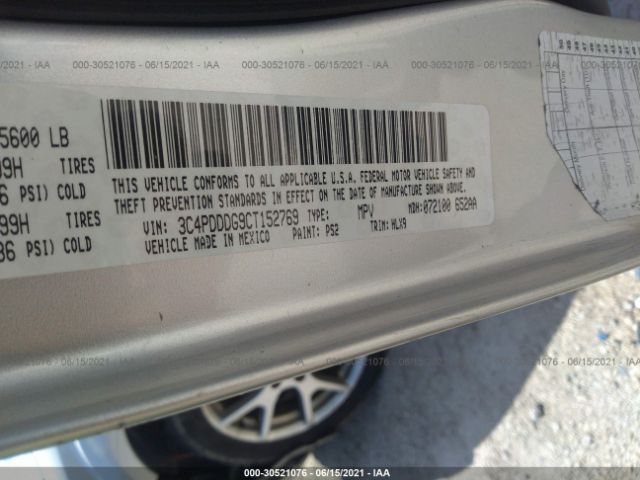 Photo 8 VIN: 3C4PDDDG9CT152769 - DODGE JOURNEY 