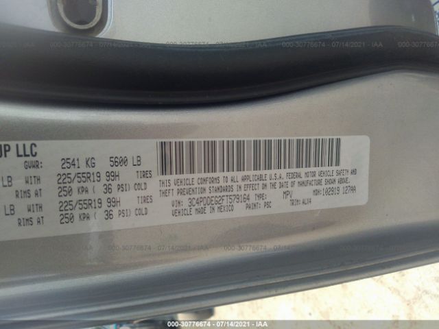 Photo 8 VIN: 3C4PDDEG2FT579164 - DODGE JOURNEY 