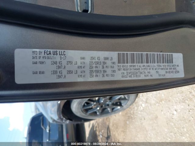 Photo 8 VIN: 3C4PDDEG3HT704174 - DODGE JOURNEY 