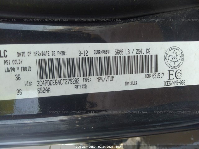 Photo 8 VIN: 3C4PDDEG4CT279282 - DODGE JOURNEY 